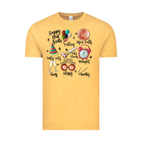 Vintage Mustard happy new year Vintage Tee - MaliasSmallBusiness