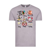 Vintage Zinc happy new year Vintage Tee - MaliasSmallBusiness
