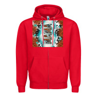 Red tooled leather and cowhide mama Zipper Hoodie - TumblerDesignByShophia