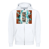 White tooled leather and cowhide mama Zipper Hoodie - TumblerDesignByShophia