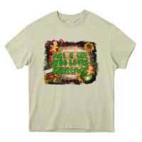 Mossy just a girl who loves christmas Heavy Core Tee - AdoDesignShop