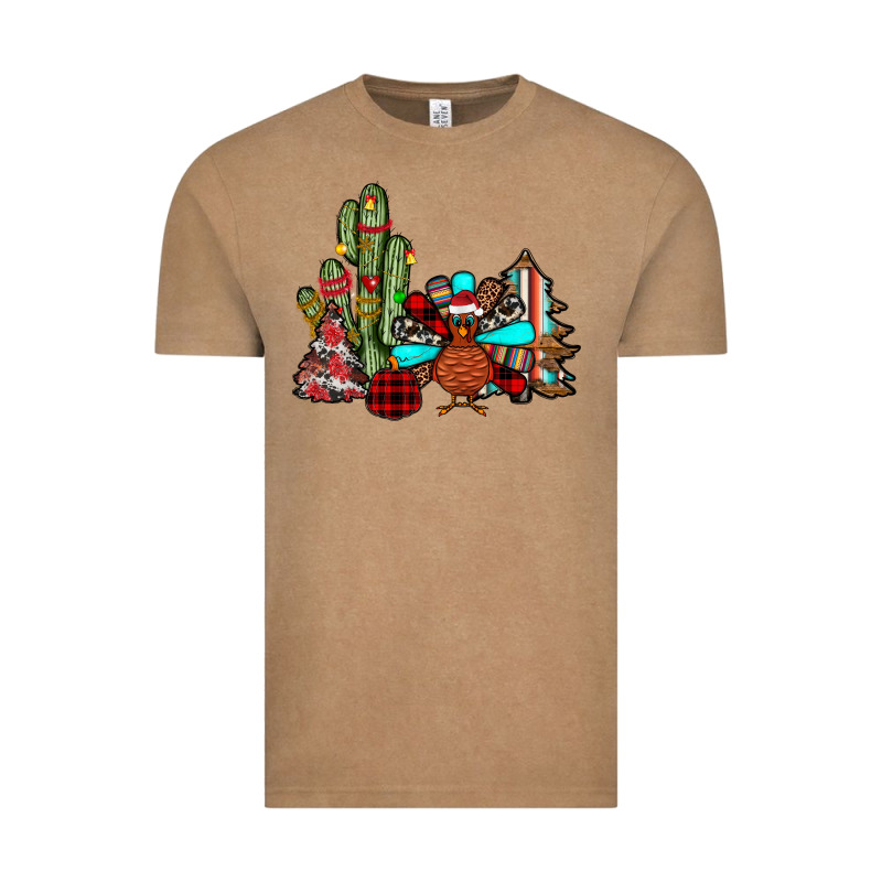 Christmas Turkey Vintage Tee by JahusDesignShop | Teevron