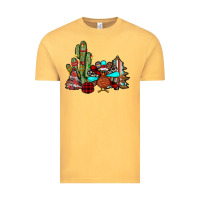 Vintage Mustard christmas turkey Vintage Tee - JahusDesignShop