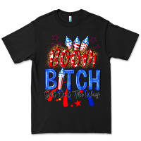 Black boom bitch get out the way Premium Tee - NancyCooperArtShop