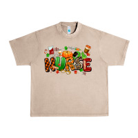 French Oak fall nurse Urban Heavy Tee - MaliasSmallBusiness