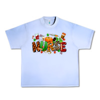 Grape Ice fall nurse Urban Heavy Tee - MaliasSmallBusiness