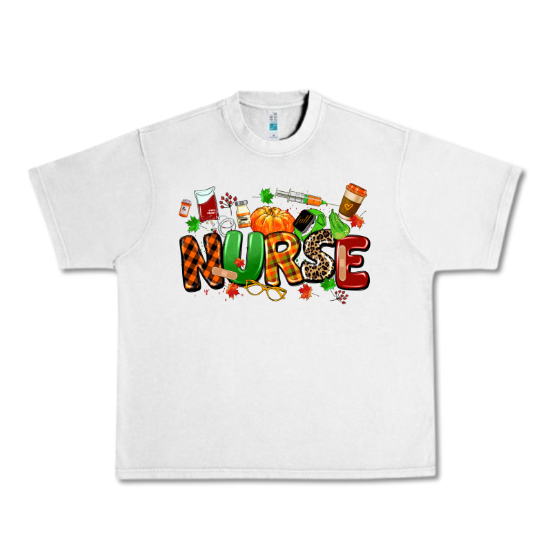 Fall Nurse Urban Heavy Tee by MaliasSmallBusiness | Teevron