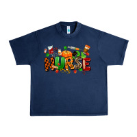 Navy fall nurse Urban Heavy Tee - MaliasSmallBusiness