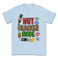 Dusty Blue Nutcracker mode on Classic Tee - NancyCooperArtShop