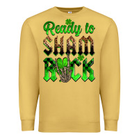 Antique Gold St. Patricks' Day ready to sham rock Premium Sweatshirt - OliviaCreatesArt