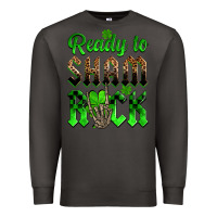 Smoke St. Patricks' Day ready to sham rock Premium Sweatshirt - OliviaCreatesArt