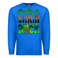 True Royal St. Patricks' Day ready to sham rock Premium Sweatshirt - OliviaCreatesArt