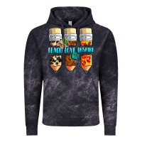 Cloud Black teach love inspire Vintage Hoodie - NancyCooperArtShop
