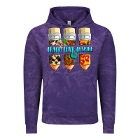 Cloud Purple teach love inspire Vintage Hoodie - NancyCooperArtShop