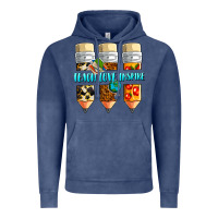 Vintage Denim teach love inspire Vintage Hoodie - NancyCooperArtShop