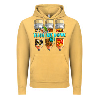 Vintage Mustard teach love inspire Vintage Hoodie - NancyCooperArtShop