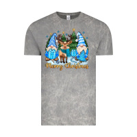 Cloud Rock merry christmas gnome Vintage Tee - MaliasSmallBusiness