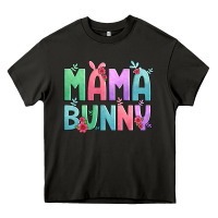 Asphalt easter floral mama bunny Heavy Core Tee - Artiststas