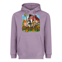 Lavender farm life olivia Heavyweight Hoodie - OliviaCreatesArt