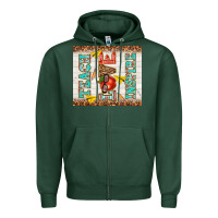 Sports Green teach love inspire Zipper Hoodie - TumblerDesignByShophia