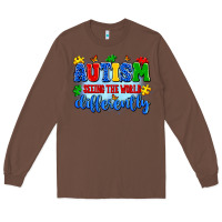 Chestnut autism seeing the world differently Long Sleeve Tee - Artiststas