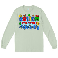 Matcha autism seeing the world differently Long Sleeve Tee - Artiststas