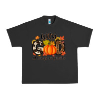 Pigment Black with god all things are possible Urban Heavy Tee - MaliasSmallBusiness