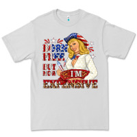 Dove Grey born free but now im expensive Premium Tee - NancyCooperArtShop