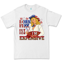 White born free but now im expensive Premium Tee - NancyCooperArtShop