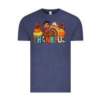 Vintage Denim thankful Vintage Tee - MaliasSmallBusiness