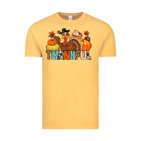 Vintage Mustard thankful Vintage Tee - MaliasSmallBusiness