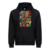 Black jesus is the reason for the season Urban Hoodie - CowhideDigitalArt