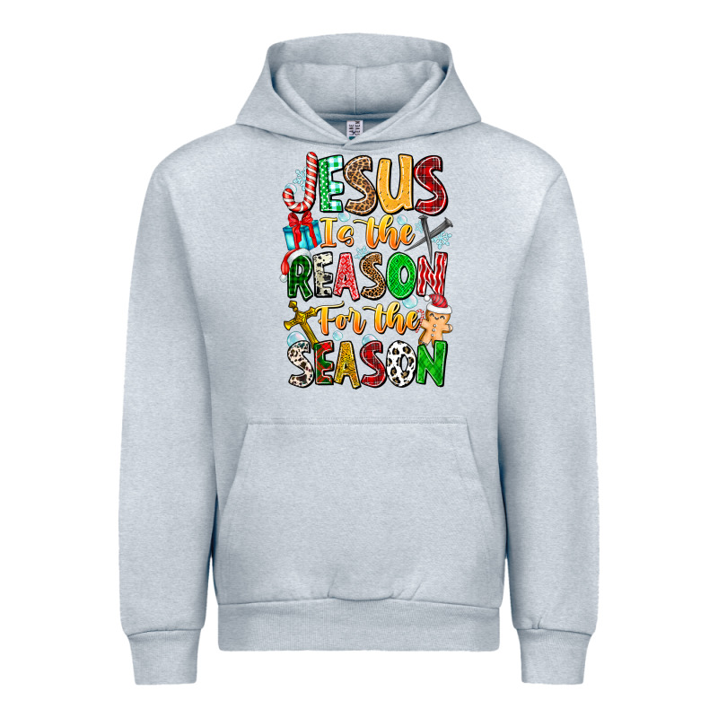 Jesus Is The Reason For The Season Urban Hoodie by CowhideDigitalArt | Teevron