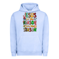Pigment Grape Ice jesus is the reason for the season Urban Hoodie - CowhideDigitalArt