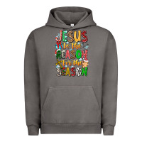 Pigment Tornado jesus is the reason for the season Urban Hoodie - CowhideDigitalArt