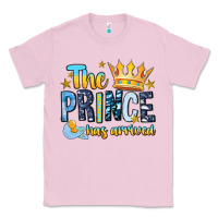 Bubblegum Pink The Prince Has Arrived Classic Tee - MaliasSmallBusiness