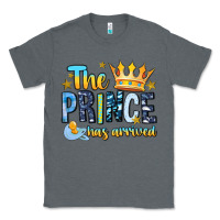 Charcoal Heather The Prince Has Arrived Classic Tee - MaliasSmallBusiness