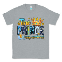 Heather Grey The Prince Has Arrived Classic Tee - MaliasSmallBusiness