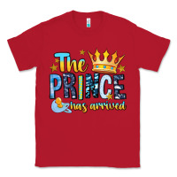 Red The Prince Has Arrived Classic Tee - MaliasSmallBusiness