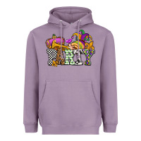 Lavender mardi gras  party olivia Heavyweight Hoodie - OliviaCreatesArt