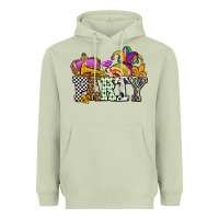 Matcha mardi gras  party olivia Heavyweight Hoodie - OliviaCreatesArt