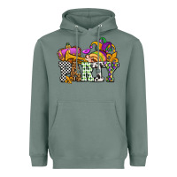 Sage mardi gras  party olivia Heavyweight Hoodie - OliviaCreatesArt