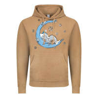 Vintage Camel snowman and moon Vintage Hoodie - MaliasSmallBusiness