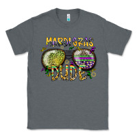 Charcoal Heather mardi gras dude Classic Tee - SublimationCraftShop