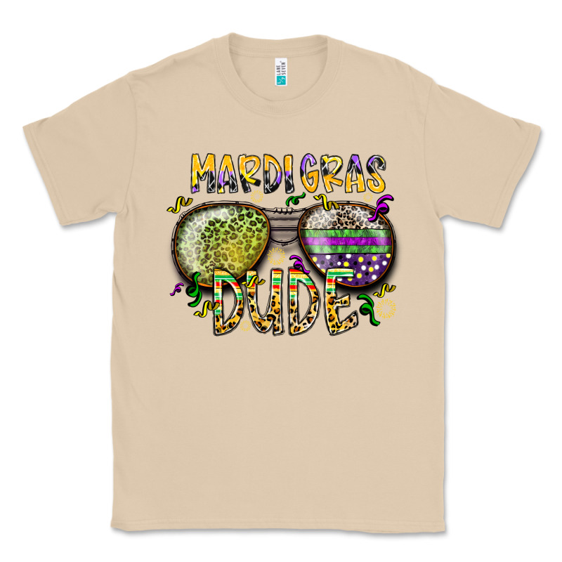Mardi Gras Dude Classic Tee by SublimationCraftShop | Teevron