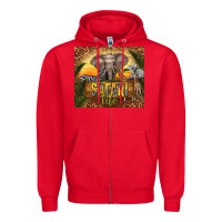Red safari life Zipper Hoodie - TumblerDesignByShophia