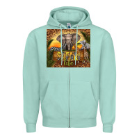Seafoam safari life Zipper Hoodie - TumblerDesignByShophia