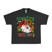 Pigment Black Country Christmas Urban Heavy Tee - NancyCooperArtShop