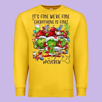 A Progressive Care Unit Nurse Or Pcu Nurse Premium Sweatshirt Designed By Fadigitalartstudio