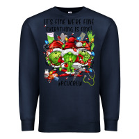Navy a progressive care unit nurse or pcu nurse Premium Sweatshirt - FaDigitalArtStudio